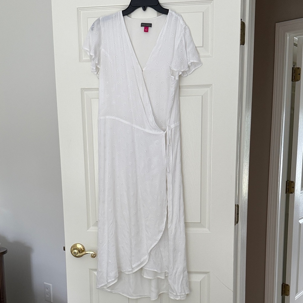 Vince Camuto White Lace Dress